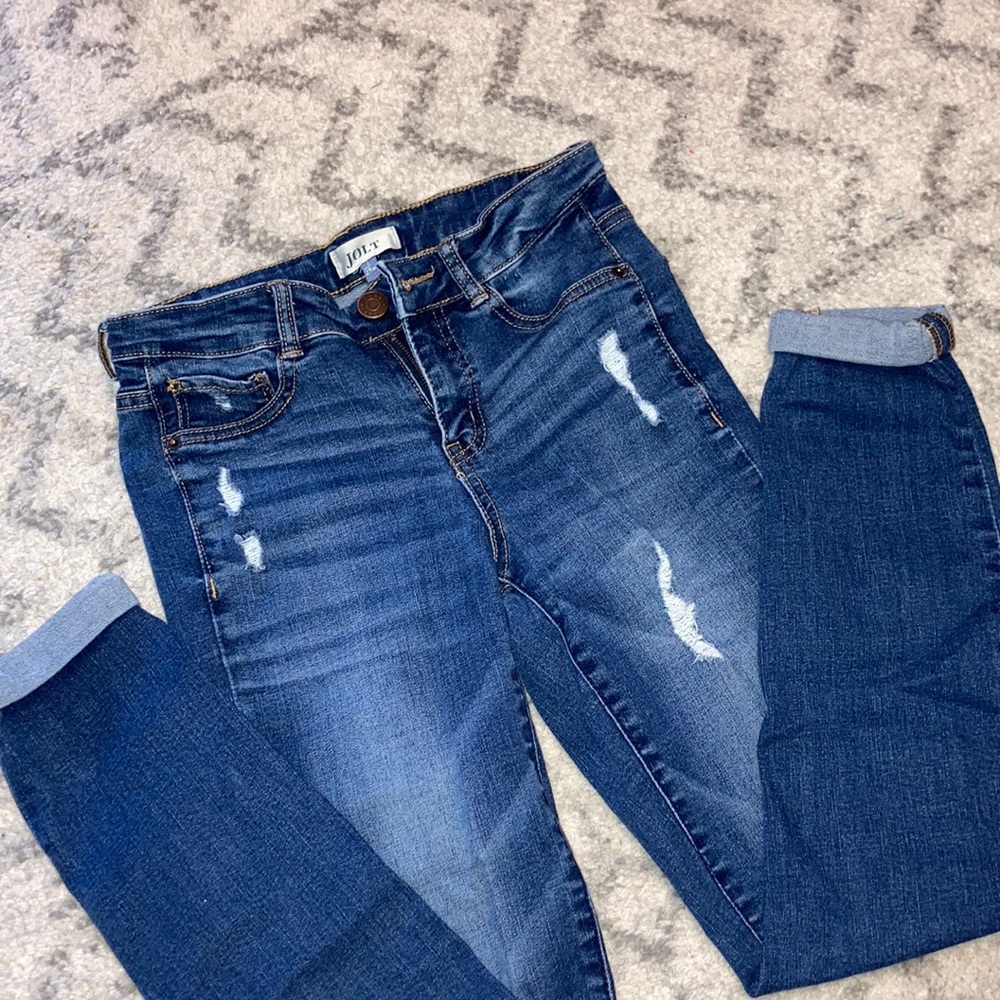 Jolt • Distressed Skinny Jeans